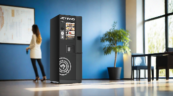 Jetinno技諾JL300商用自助咖啡機(jī)的一杯現(xiàn)磨咖啡看到智慧高校未來